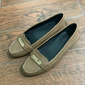 Burberry leather driving loafers Burberry Heritage Grain Rowles Car Shoe